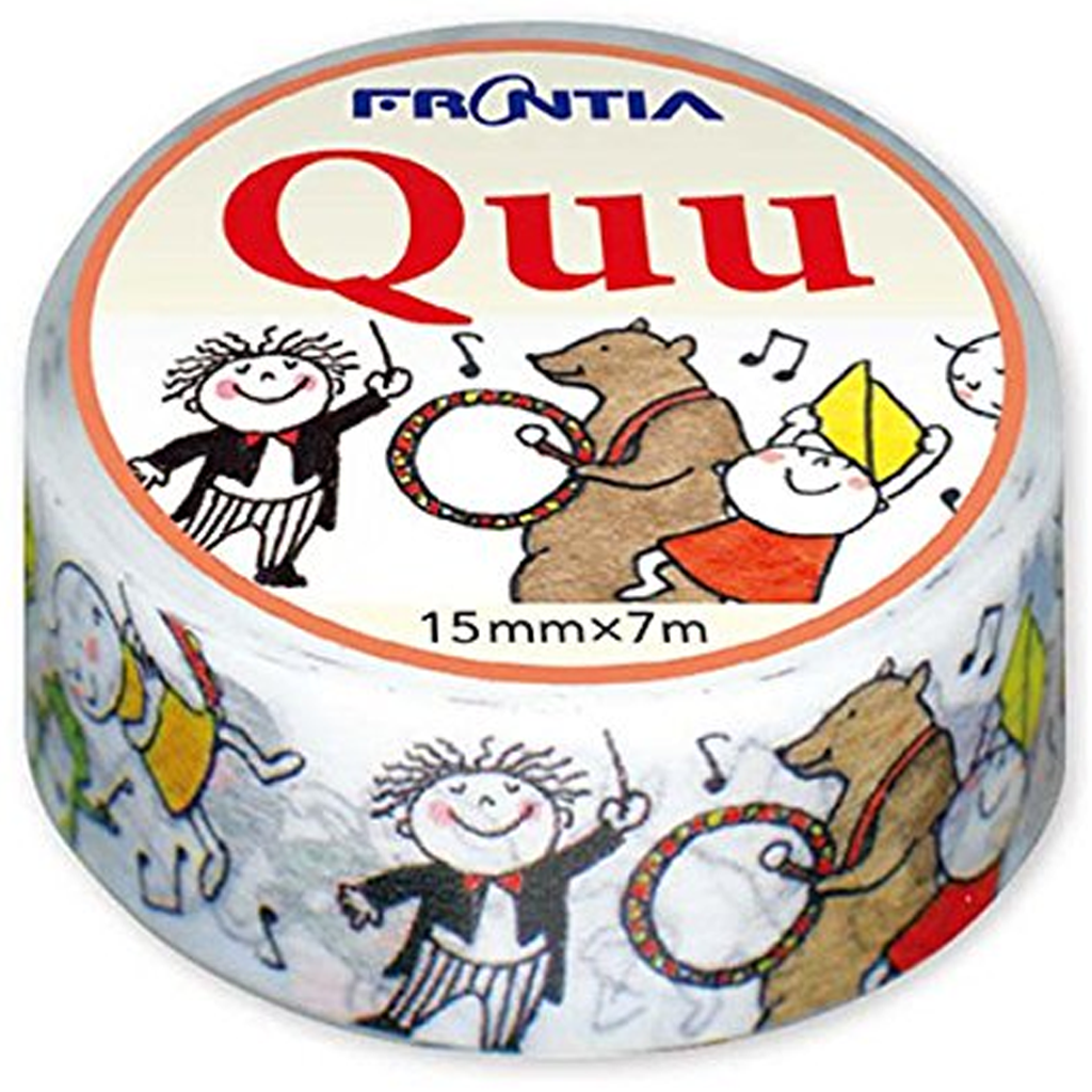 Frontia Masking Tape - Quu Animals Music