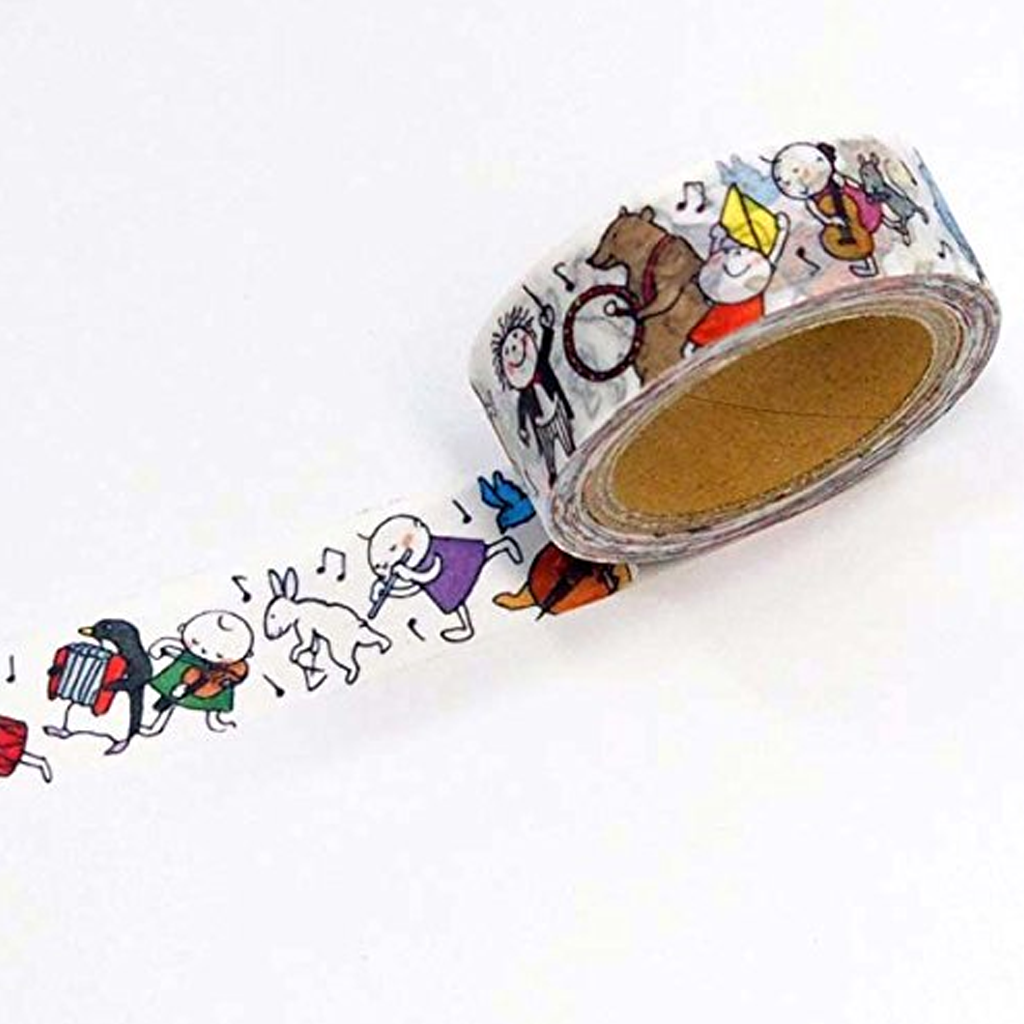 Frontia Masking Tape - Quu Animals Music