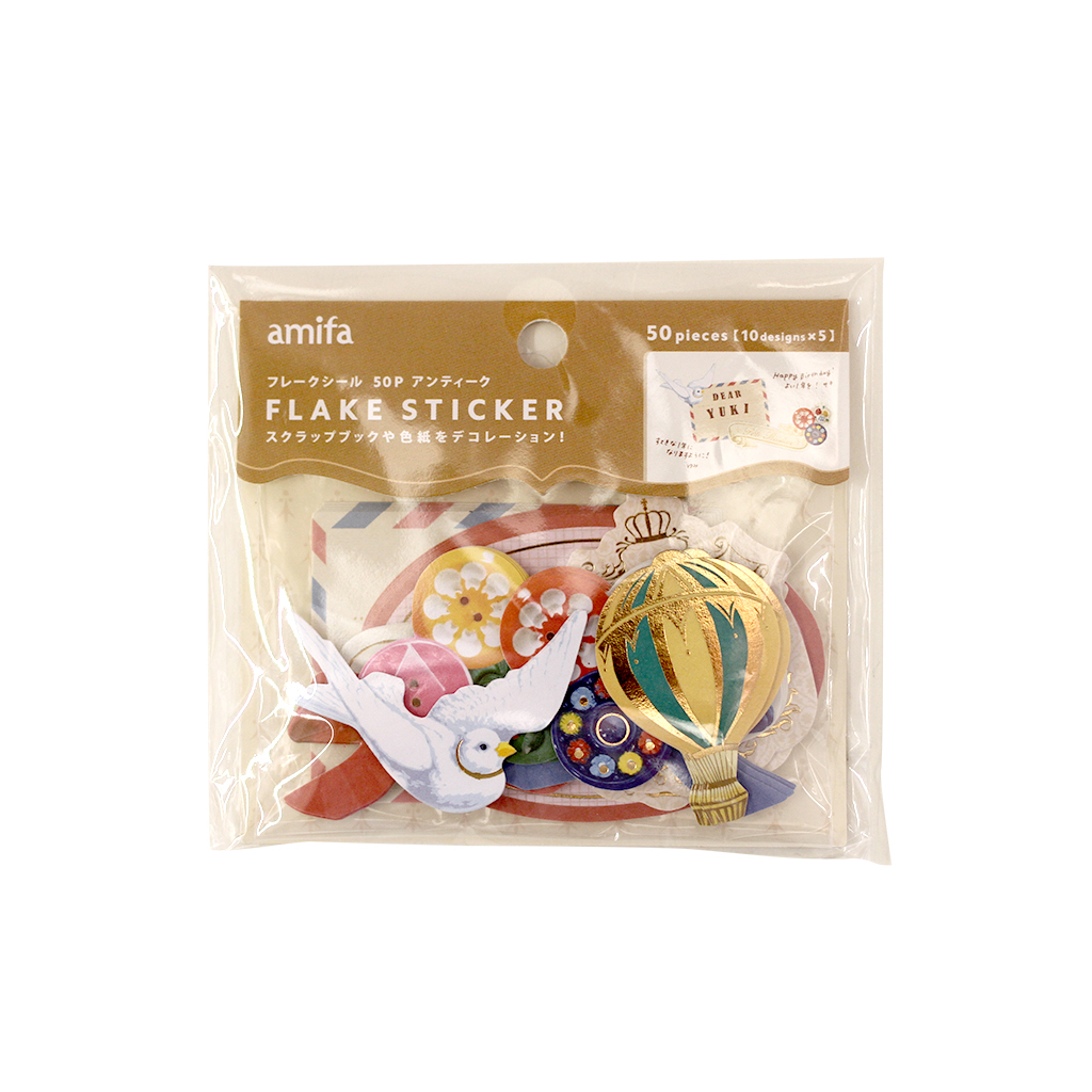 Amifa Antique Flake Sticker