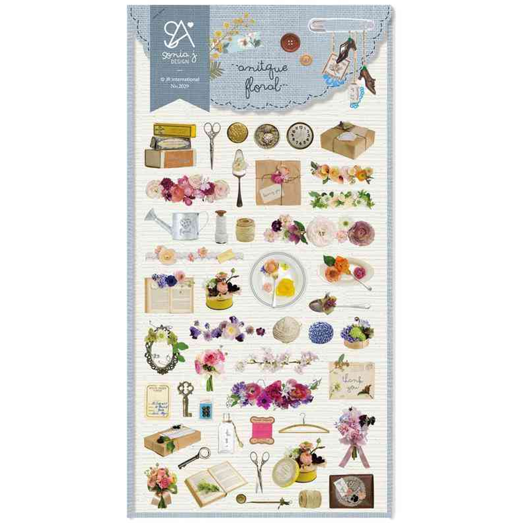Sonia&#39;s Design Sticker Antique Floral