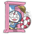 Fujiko-pro Postcard Doraemon Die-cut Anywhere Door