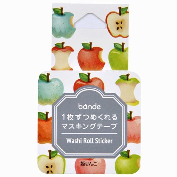 Bande Washi Roll Sticker Apple