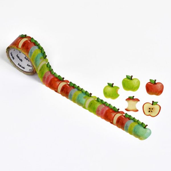 Bande Washi Roll Sticker Apple