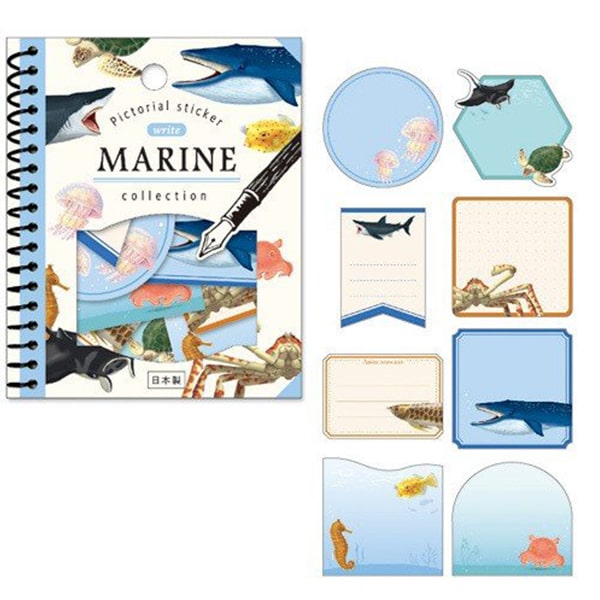 Mind Wave Inc - Pictorial Stikcer Marine Collection