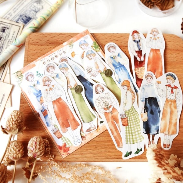 Flake Sticker Meow Meow Star - Autumn Girl