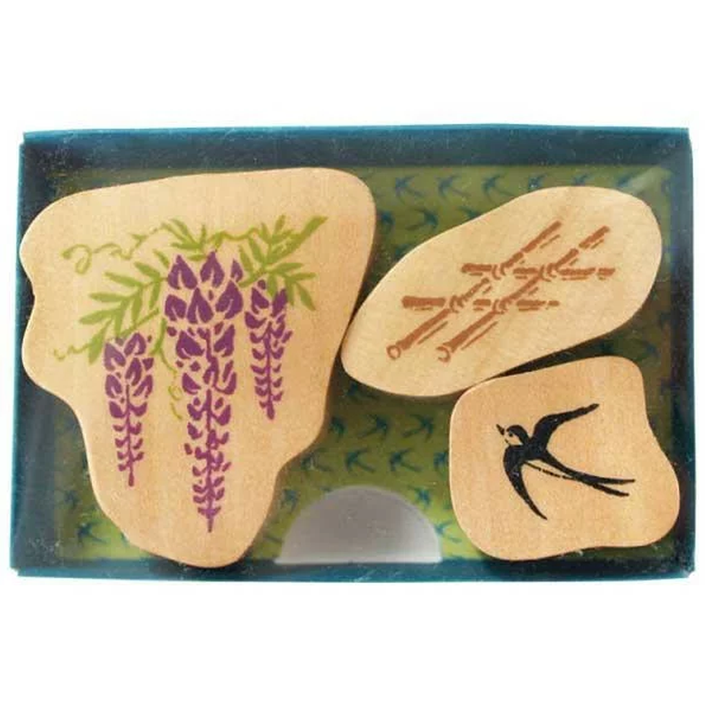 Kodomo No Kao Rubber Stamp - Autumn