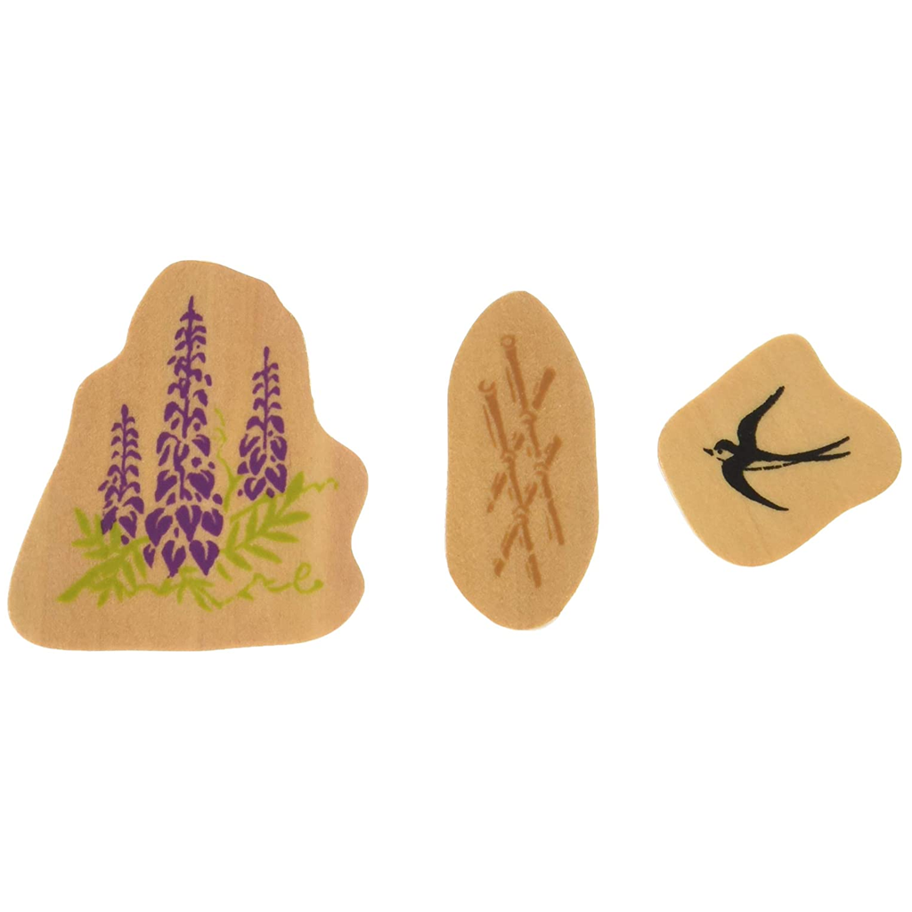 Kodomo No Kao Rubber Stamp - Autumn