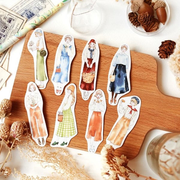 Flake Sticker Meow Meow Star - Autumn Girl