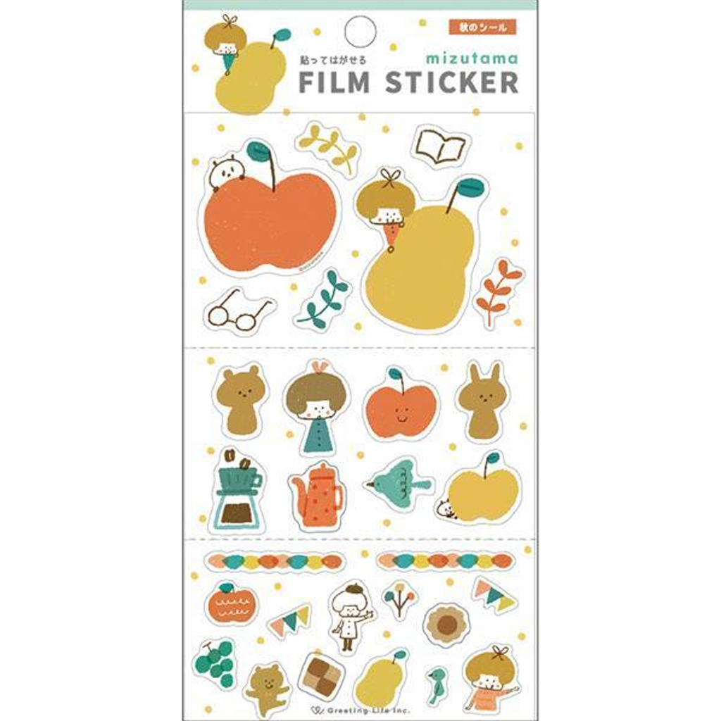 Mizutama Film Sticker - Autumn