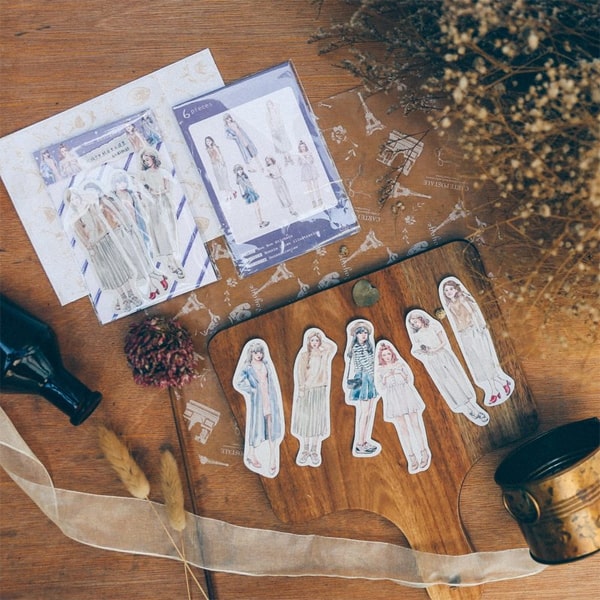 Bon Bon Flake Sticker - Autumn Girl