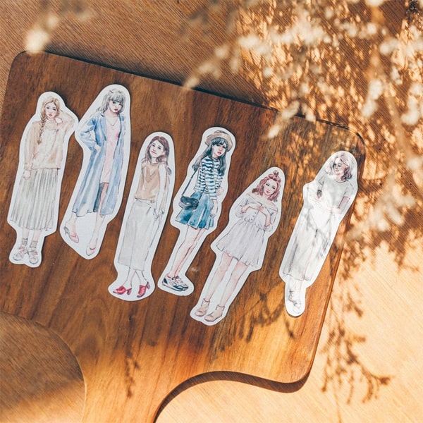 Bon Bon Flake Sticker - Autumn Girl