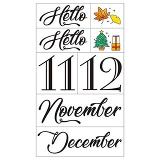 My Journal Sticker Month