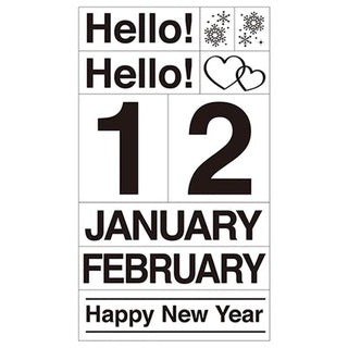 My Journal Sticker Month