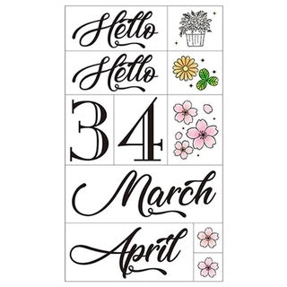 My Journal Sticker Month