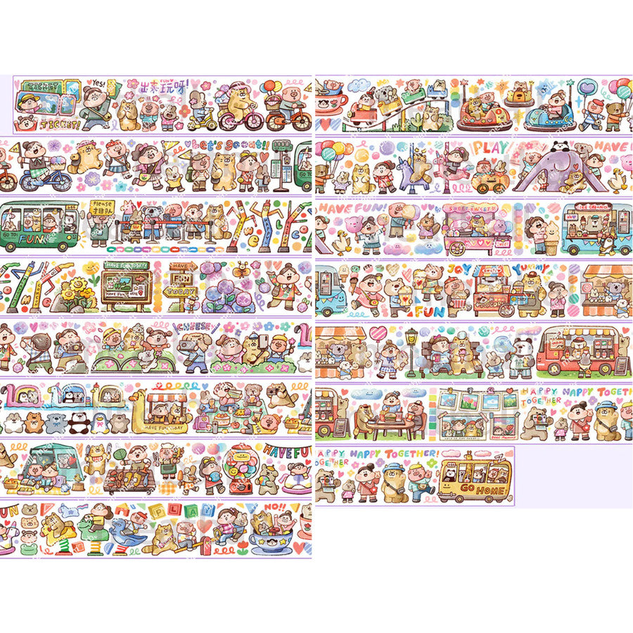 MeatBall 300cm-324cm Washi Sampler