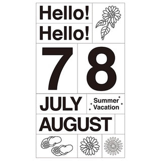 My Journal Sticker Month