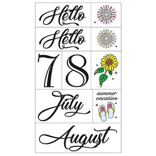 My Journal Sticker Month