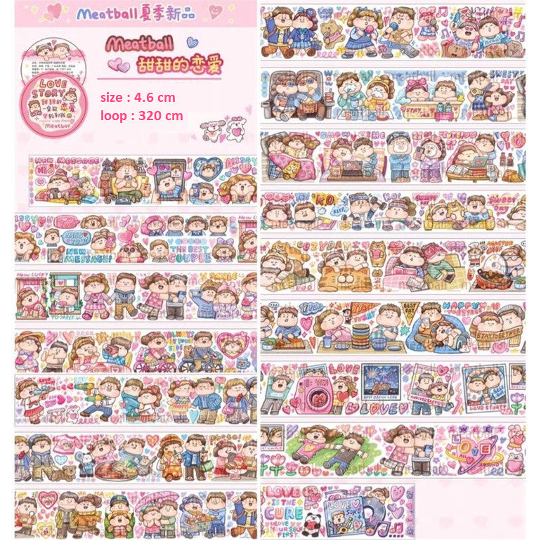 MeatBall 300cm-324cm Washi Sampler