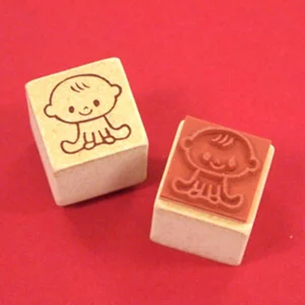 Hanko Petamp Rubber Stamp Baby