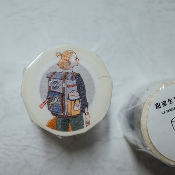 Washi La Dolce Vita - Backpack Girl