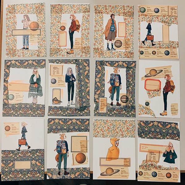 Washi La Dolce Vita - Backpack Girl