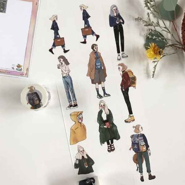 Washi La Dolce Vita - Backpack Girl