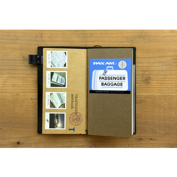 Traveler&#39;s Factory Suitcase Sticker Pan Am Baggage Label Pattern