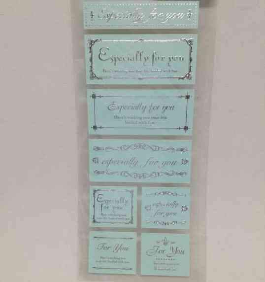 Tsutsumu Sticker - Especially For You Blue