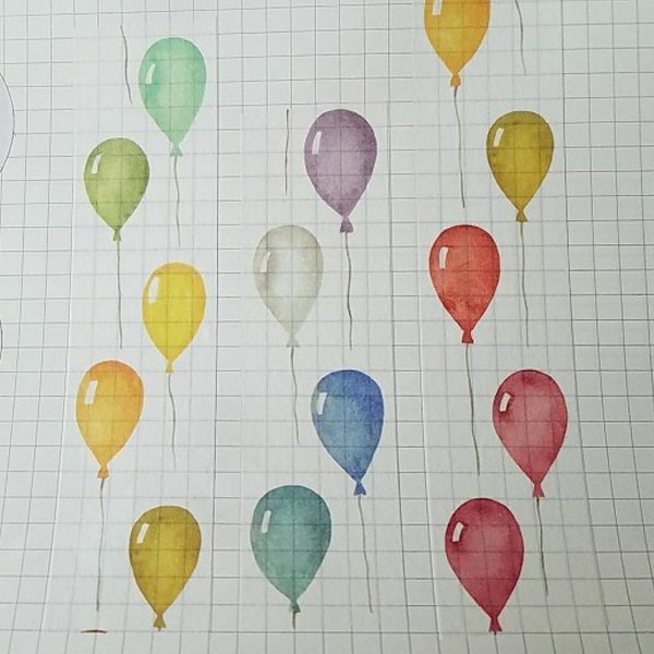 Twilight Masking Tape Balloon