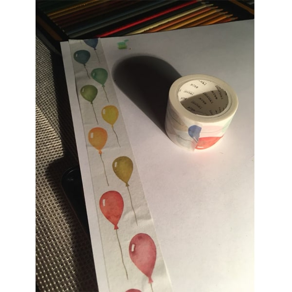 Twilight Masking Tape Balloon