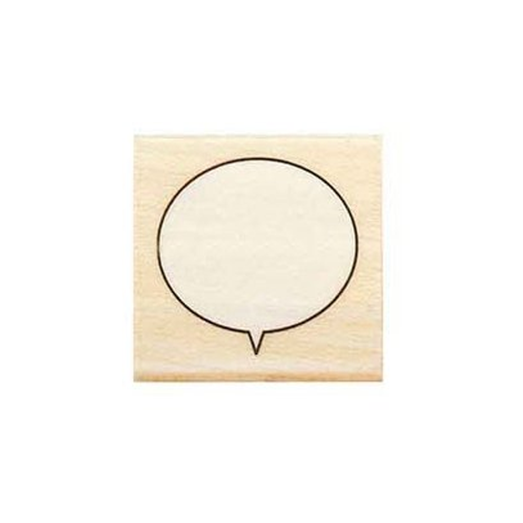 Kodomo No Kao Rubber Stamp - Speech Balloon