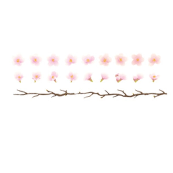 Bande Washi Roll Sticker Sakura