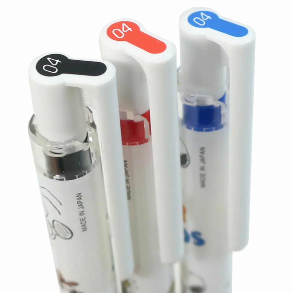 Peanuts Snoopy JUICE UP 0.4mm 3-Piece Set Basic