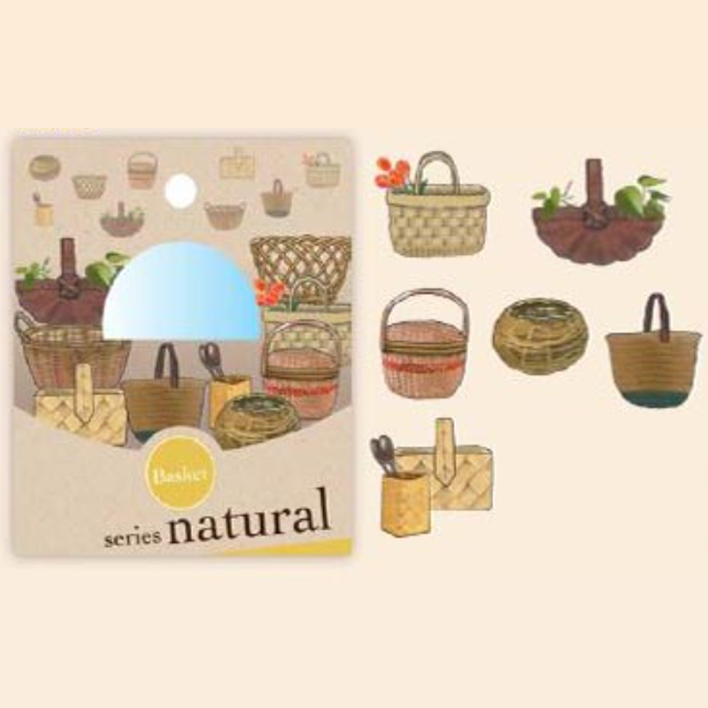 Yano Design Natural Series Basket Flake Sticker