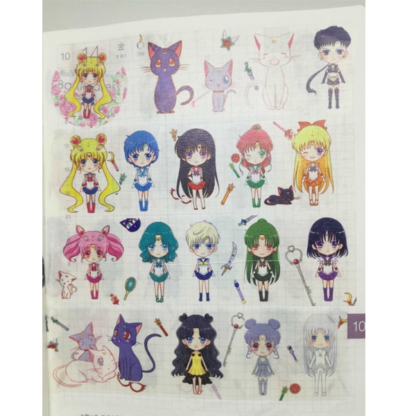 Sailor Moon Washi Tape - Battledress