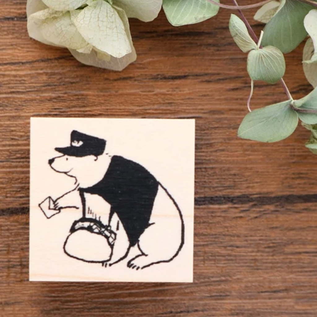 Momoro Rubber Stamp - Mr. Postman