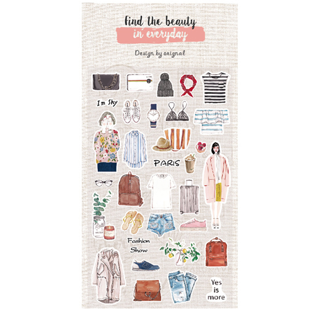 Find The Beauty In Everyday Decorative Sticker