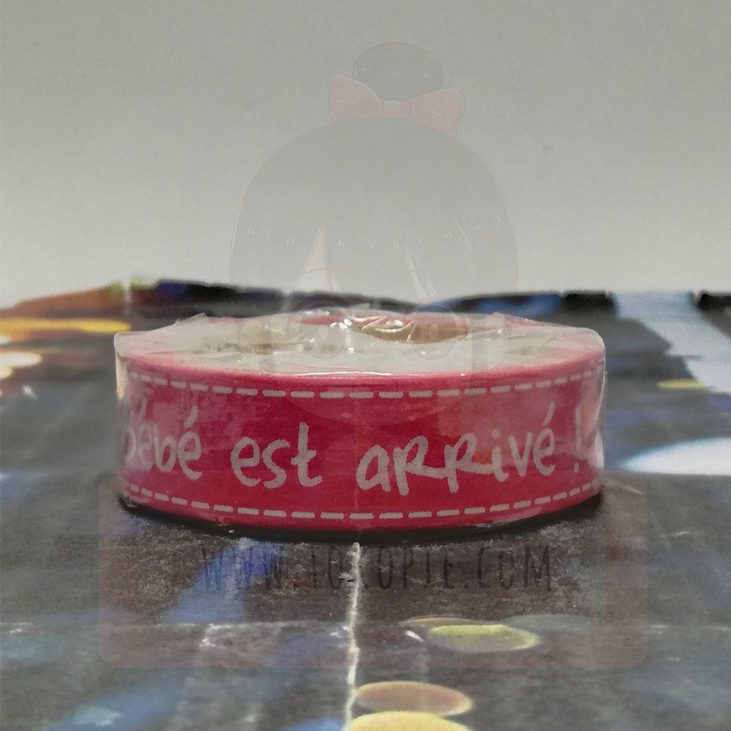 Bebe Est Arrive Masking Tape