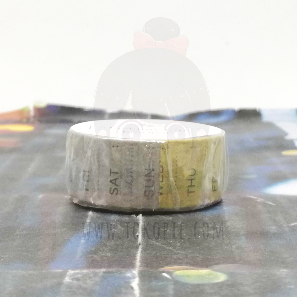 Ben&#39;z Store Masking Tape - Monthly Plan