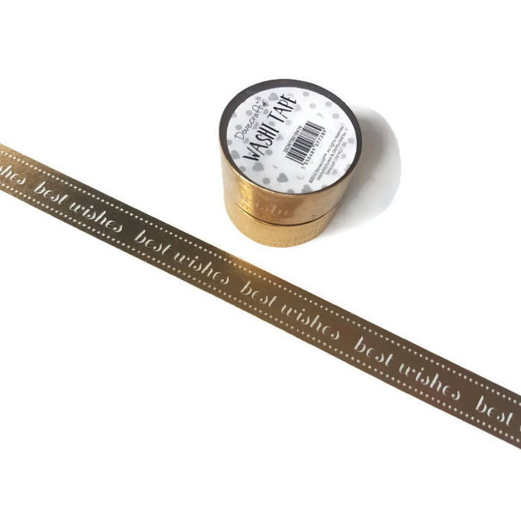 Dovecraft Masking Tape - Best Wishes