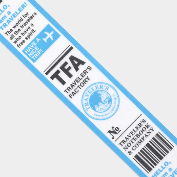 Traveler&#39;s Factory Masking Tape Limited Edition Pan Am Large