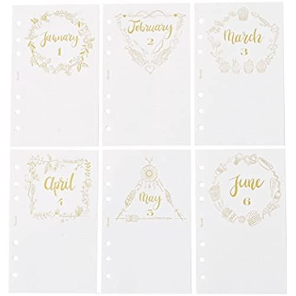 Memorist Personal Organizer Diary Refill Bible Size