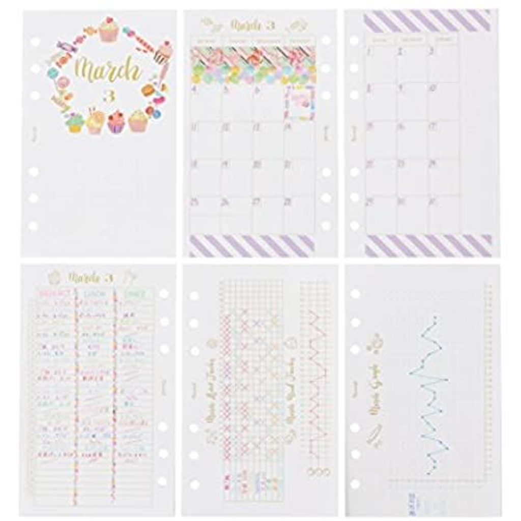 Memorist Personal Organizer Diary Refill Bible Size