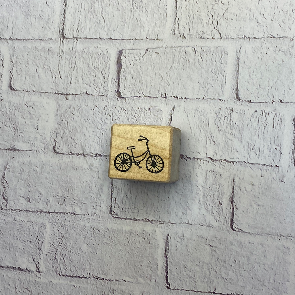 Micia Rubber Stamp - Bicycle