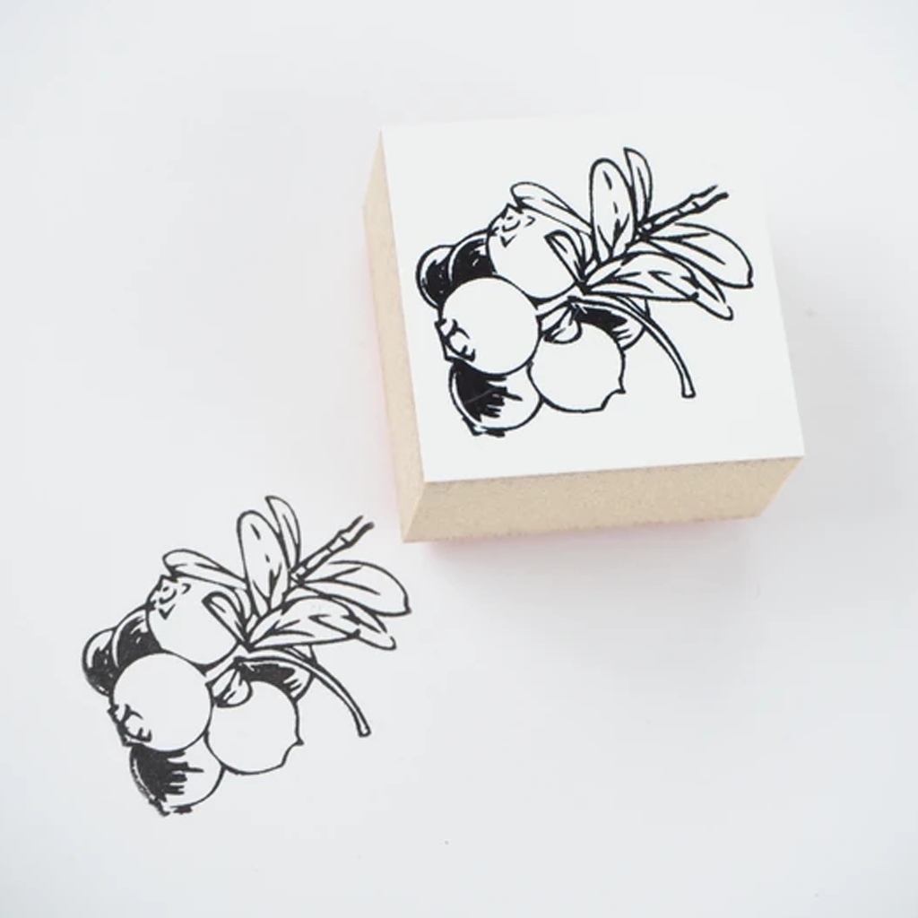 Yumi Imai Rubber Stamp - Bilberry
