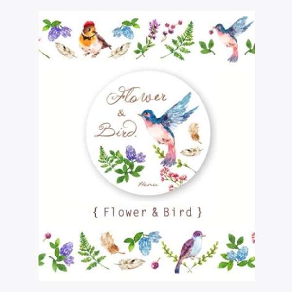 Atelier Hanu - Flower &amp; Bird Paper Tape