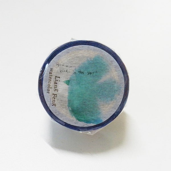 Liang Feng Watercolor Masking Tape - Birds