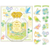 Kamio Japan Flake Sticker Etoiles Coffret Bird & Flower