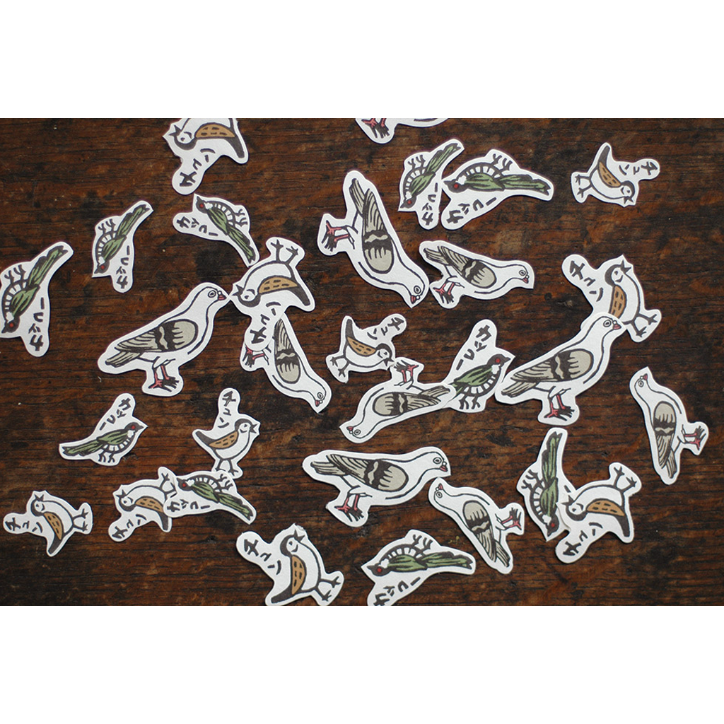 Classiky X Nancy Seki Animal Sticker - Bird