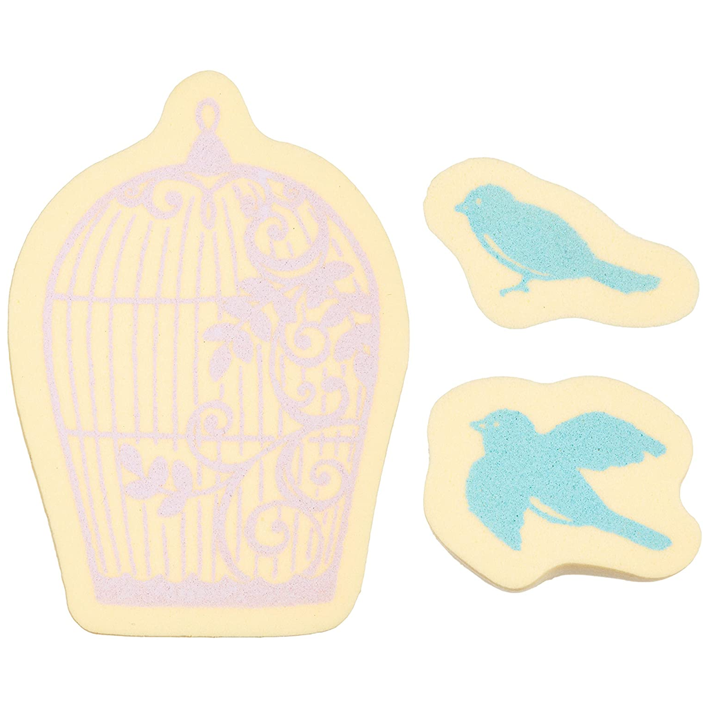 Kodomo No Kao Duet Stamp Set - Birds